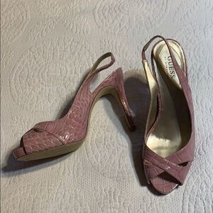 Guess by Marciano sling back heels. 9